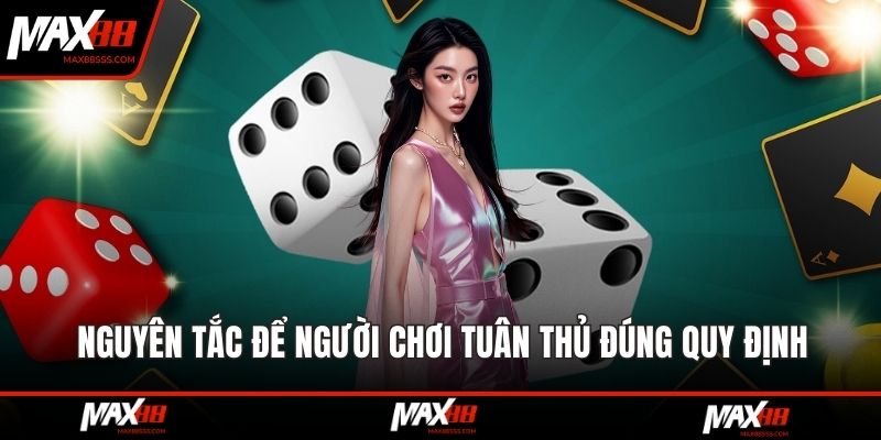 Nguyên tắc để người chơi tuân thủ đúng quy định